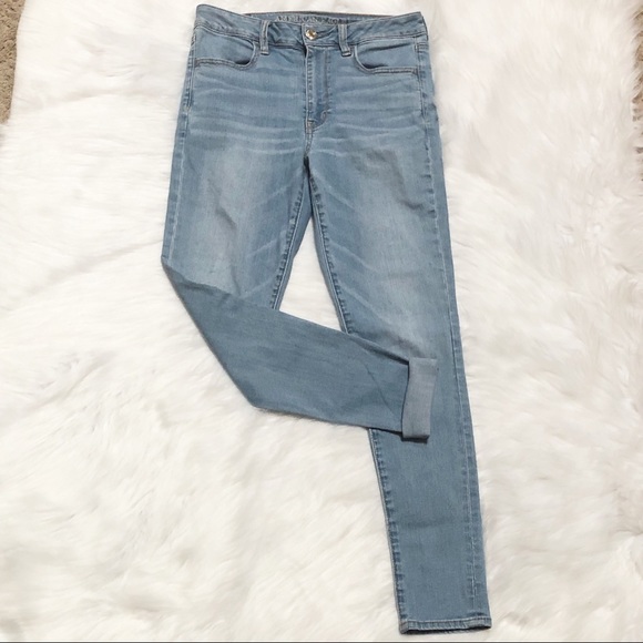 American Eagle Outfitters Denim - American Eagle High Waisted Jegging Super Stretch